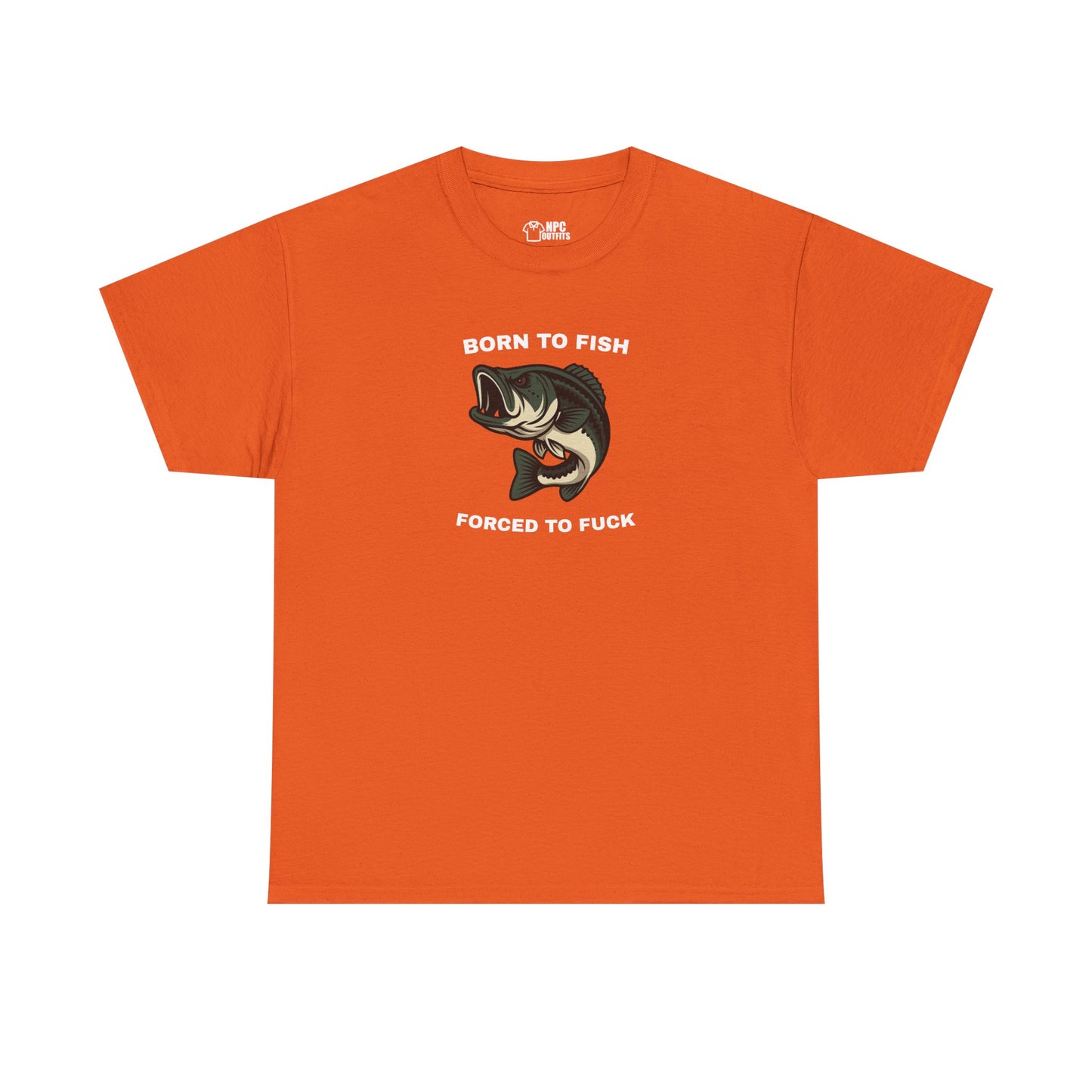 "Born to fish" - Unisex T-Shirt