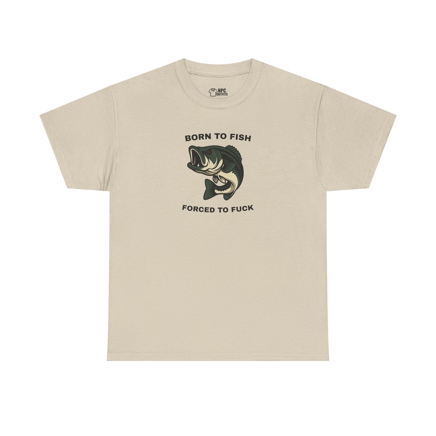 "Born to fish" - Unisex T-Shirt