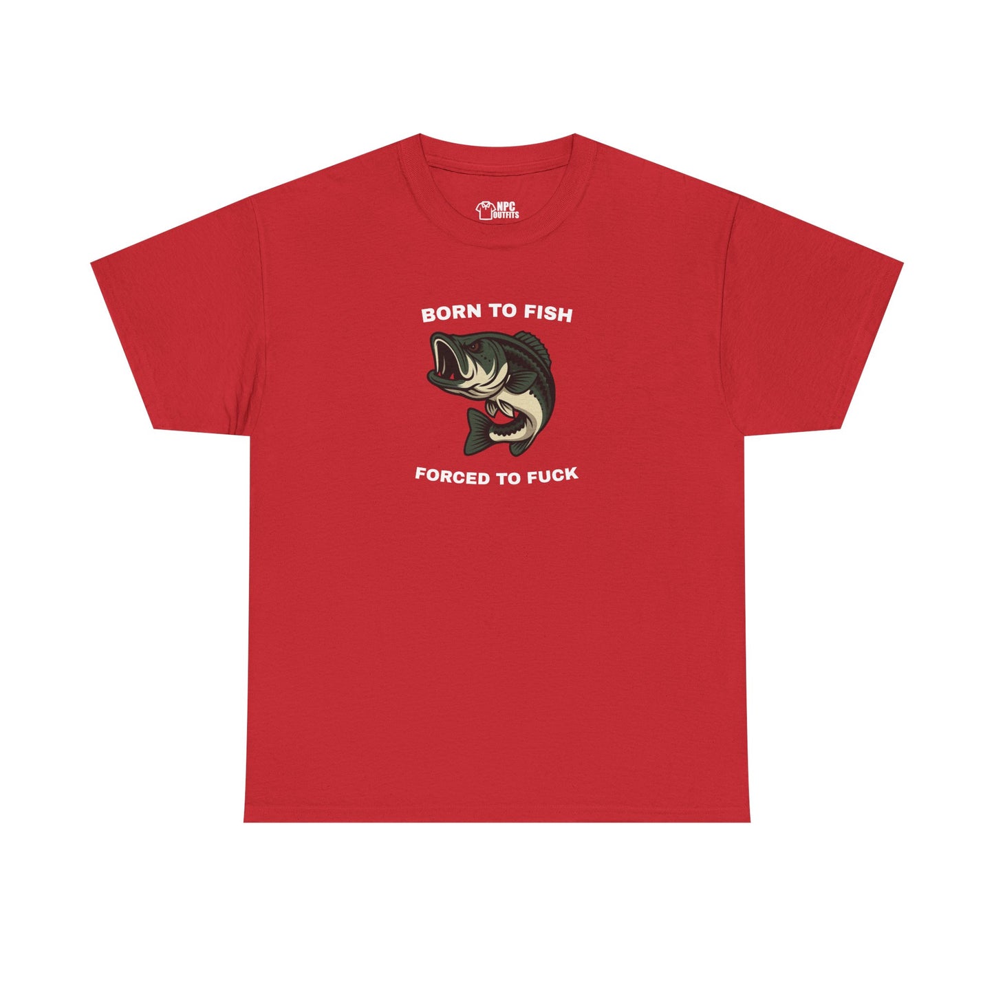 "Born to fish" - Unisex T-Shirt