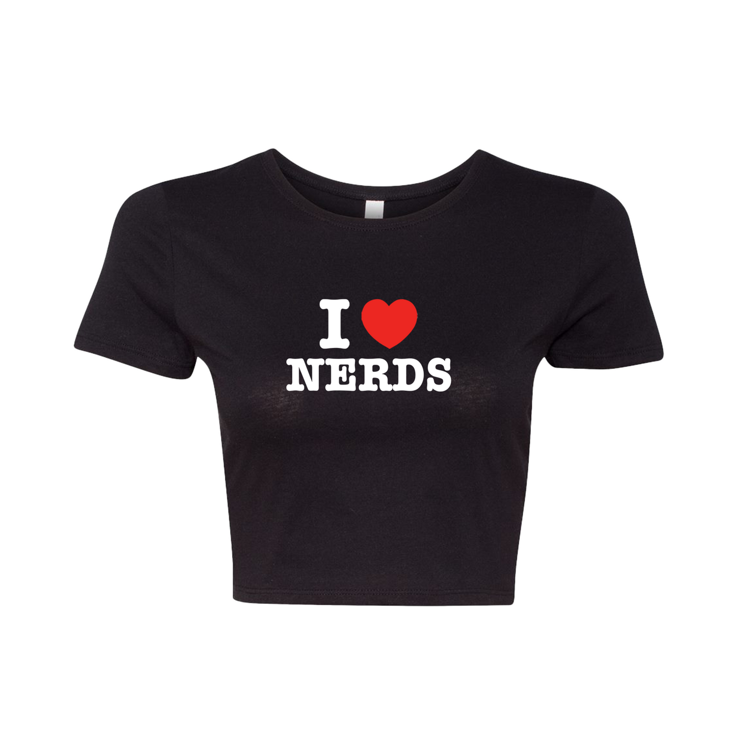 I LOVE NERDS - Crop Top