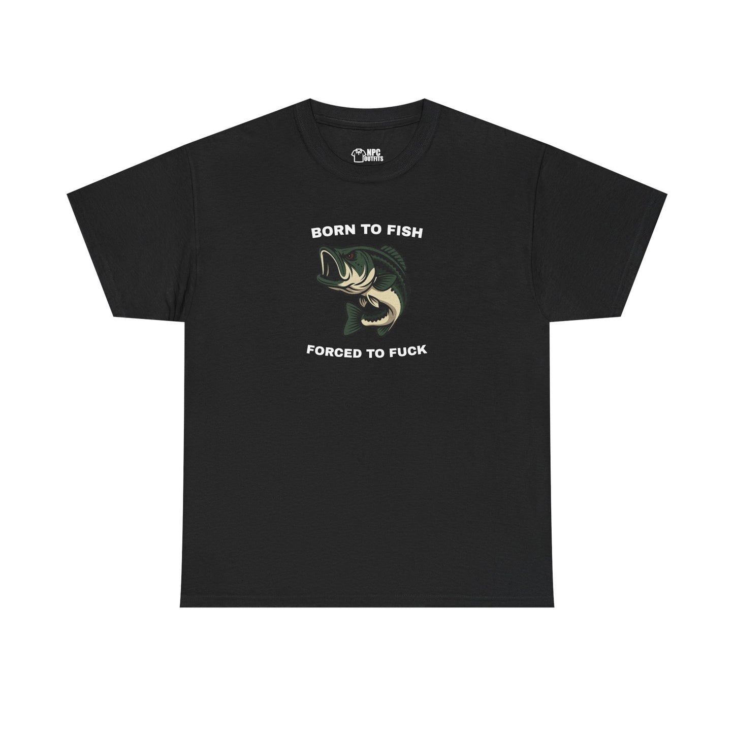 "Born to fish" - Unisex T-Shirt