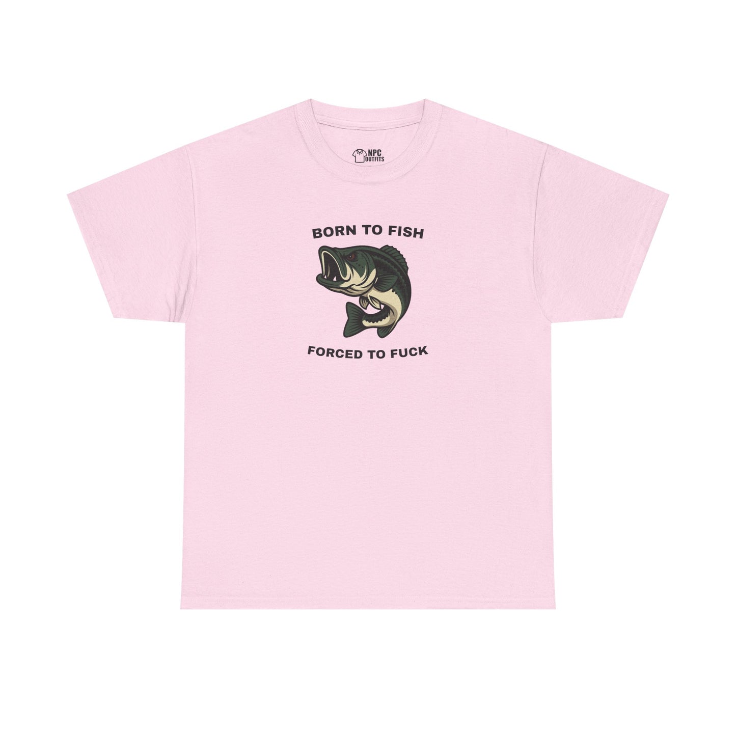 "Born to fish" - Unisex T-Shirt