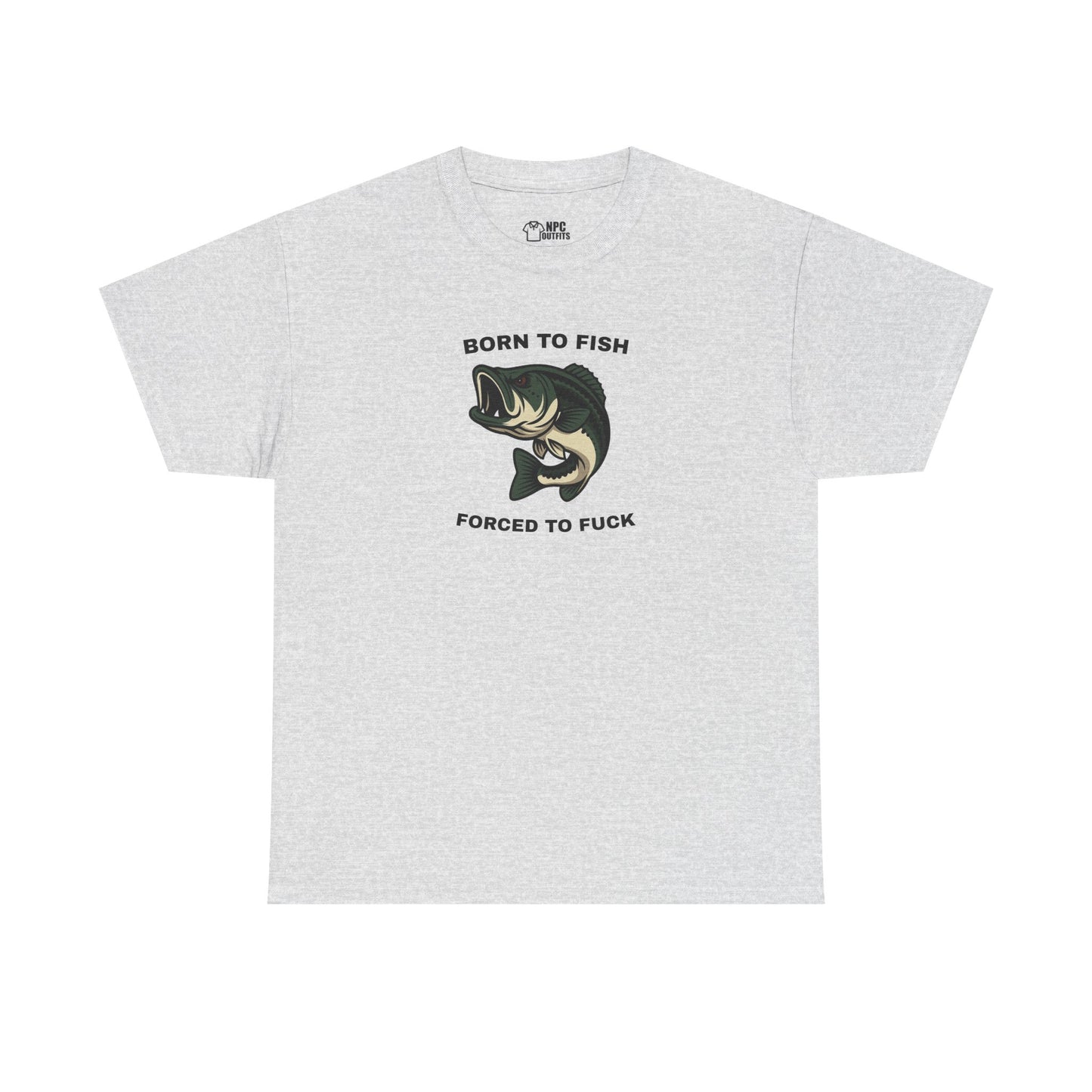 "Born to fish" - Unisex T-Shirt